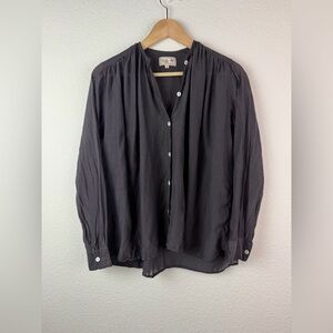 Mille Florian Top in Noir Voile